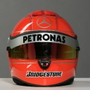Michael Schumacher\'s 2010 helmet