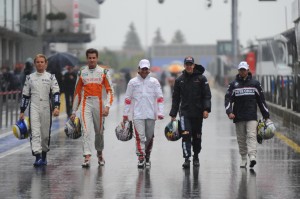 The five German Drivers, Nürburgring, 2009